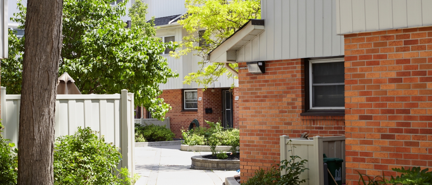 The grounds of a housing co-operative