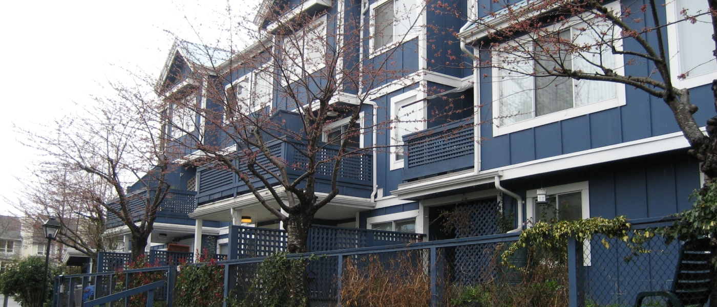 Exterior of Riverside Landing housing co-operative