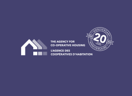 An image of the Agency's logo with an additional 20th anniversary stamp