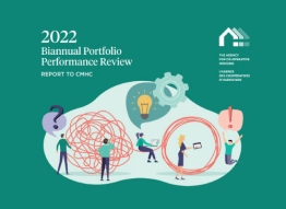 Illustration of the Agency's 2022 Biannual Portfolio Performance Review